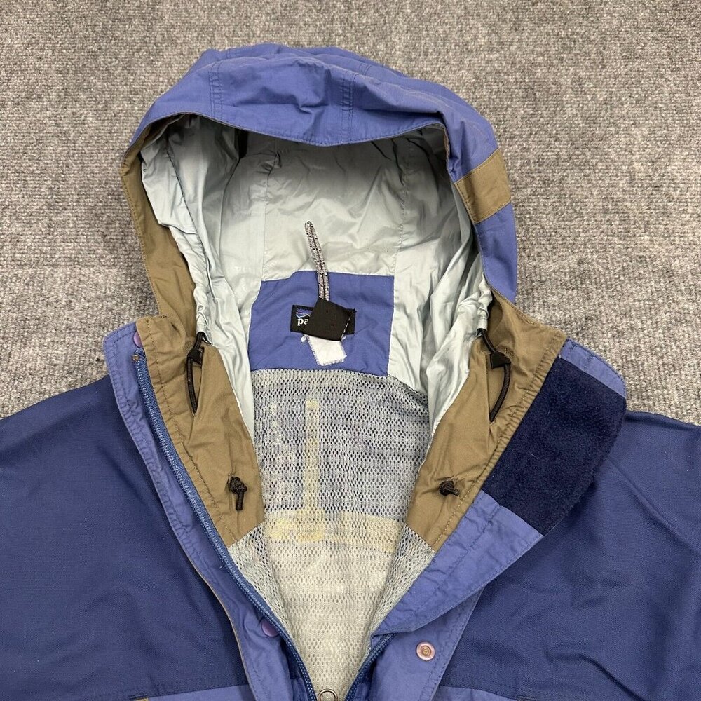 Patagonia Back Bowl Anorak Jacket Mens Small Blue Ski Snowboard Vintage 90s - Picture 5 of 15